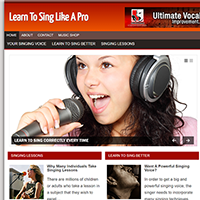 learn to sing PLR website
