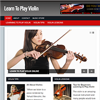 learn violin PLR blog