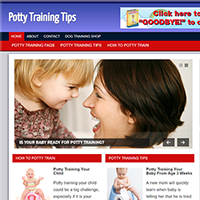 potty training PLR website