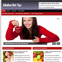 alkaline diet PLR blog