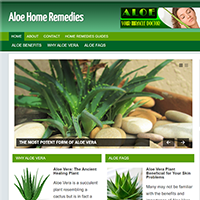 aloe remedies PLR blog