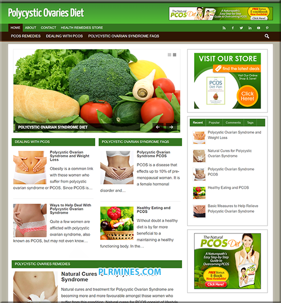 polycystic ovarian syndrome plr blog