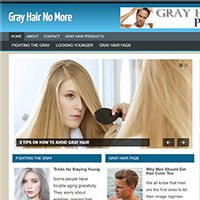gray hair no more PLR blog