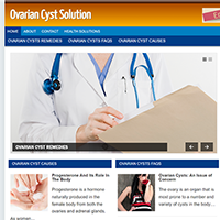 ovarian cysts niche plr website