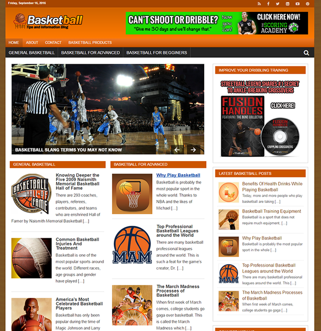 Basketball Tips PLR Blog