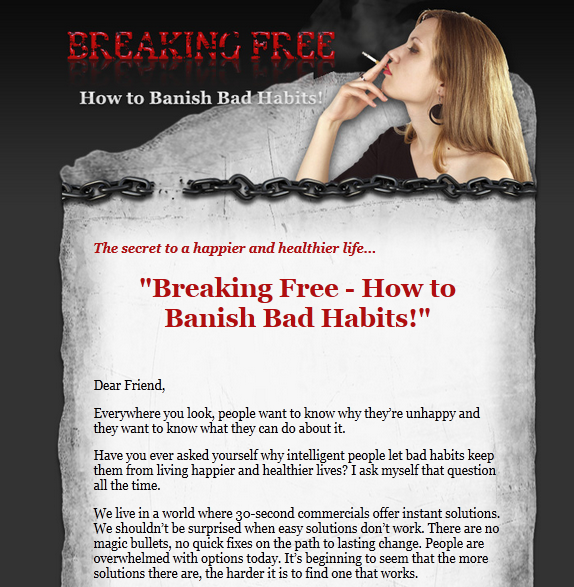breaking free