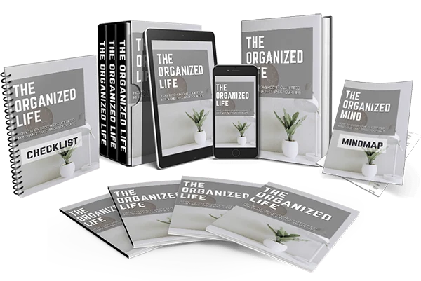 The Organized Life - Video with Master Resell Rights organized life video upgrade