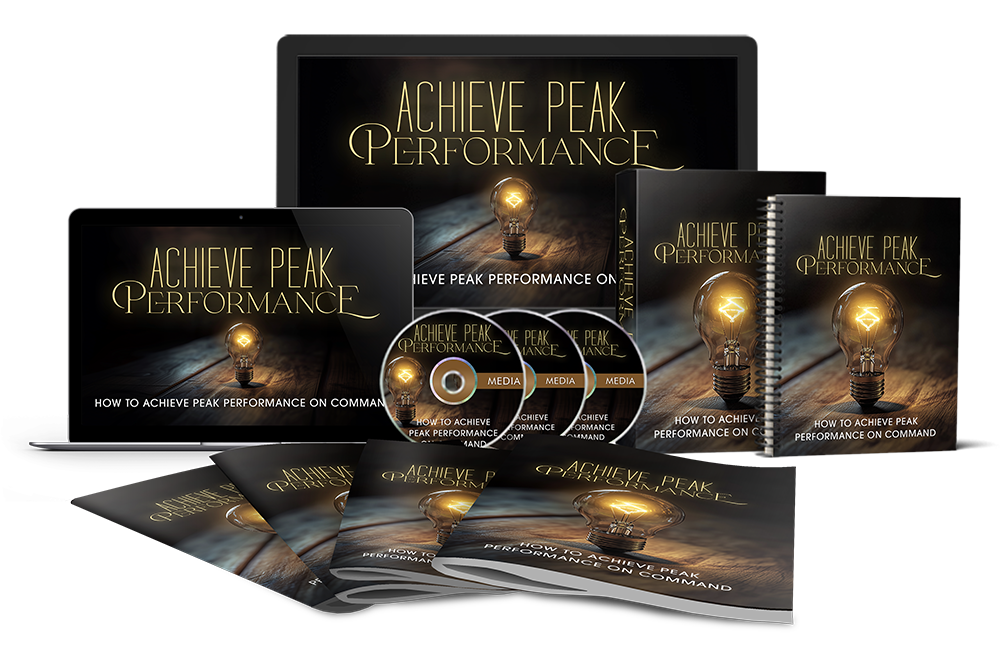 achieve peak performance video - master resale rights video