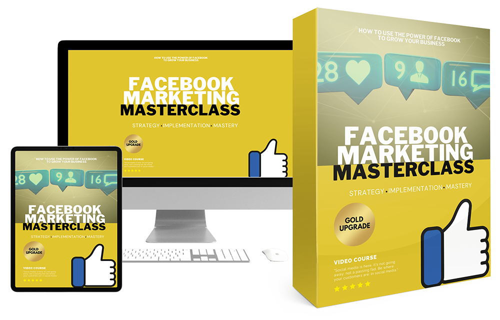 facebook marketing masterclass videos video with master resale rights