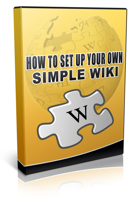 How to Set Up Your Own Simple Wiki PLR Video set up your own simple
