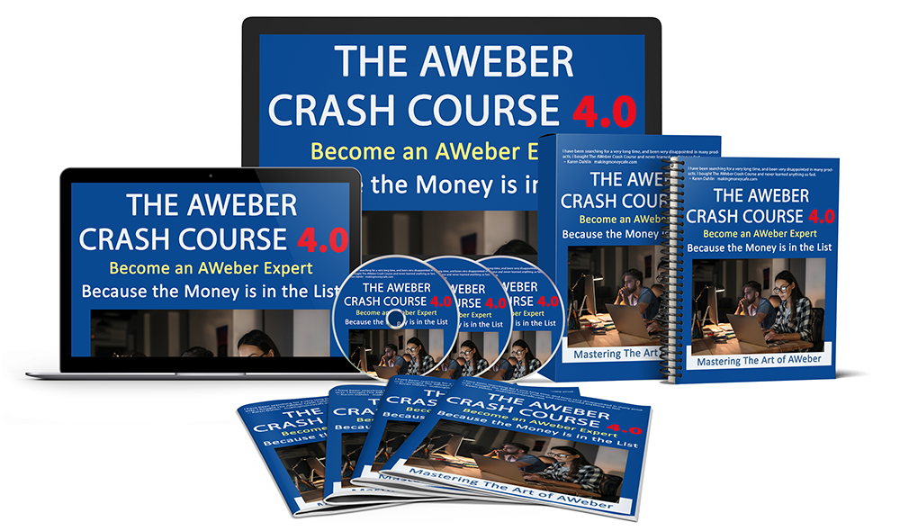 The Aweber Crash Course 4.0 aweber crash zero video with private license