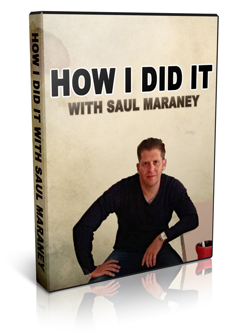 How I Did It With Saul Maraney - Video with PLR did it saul maraney