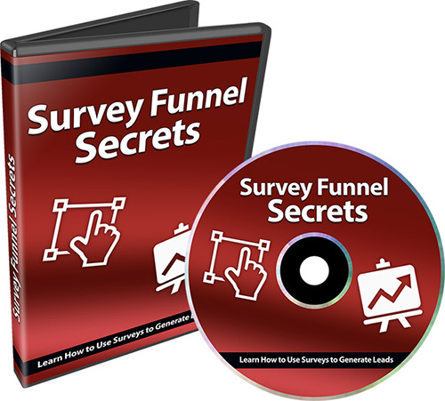 Survey Funnel - Private Label Rights Video survey funnel