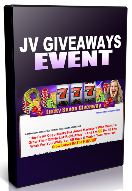 JV Giveaway Events Video Guide with PLR License jv giveaway events video guide