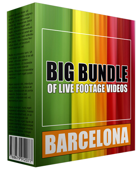 Big Bundle of Live Footage Videos - Barcelona big bundle live footage videos