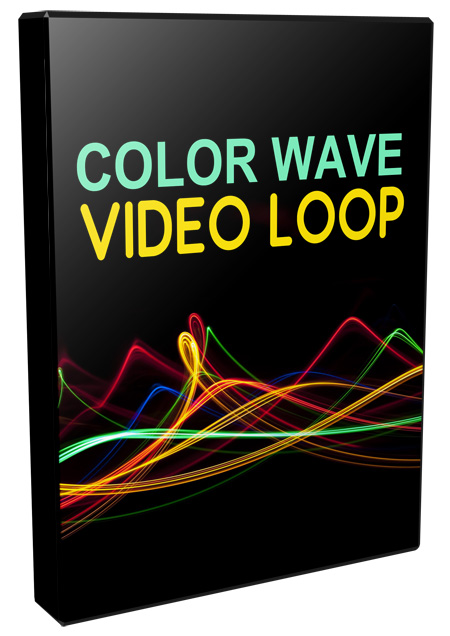 Color Wave Video Loops Pack - Personal Use Rights color wave video loops pack