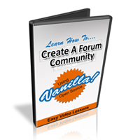 set up forum community using