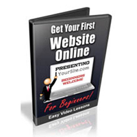 set up your first website