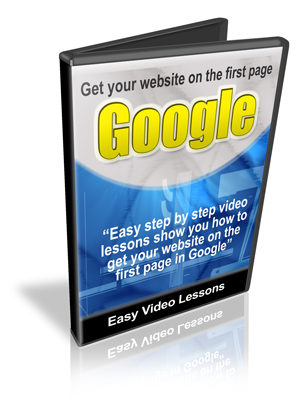 Get Your Website on the First Page of Google - for Resale get your website first page