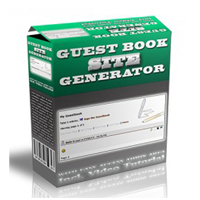 guest book site generator