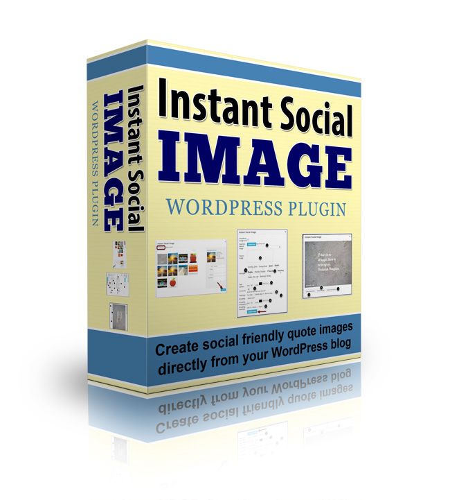Instant Social Image Plugin instant social image plugin