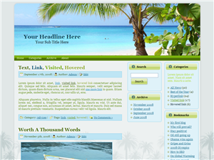 saona island wp theme