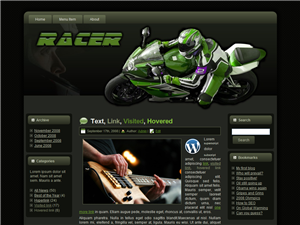 racer wp theme