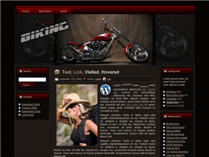 biking wp theme