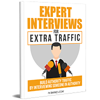 expert interviews for extra traffic PLR ebook