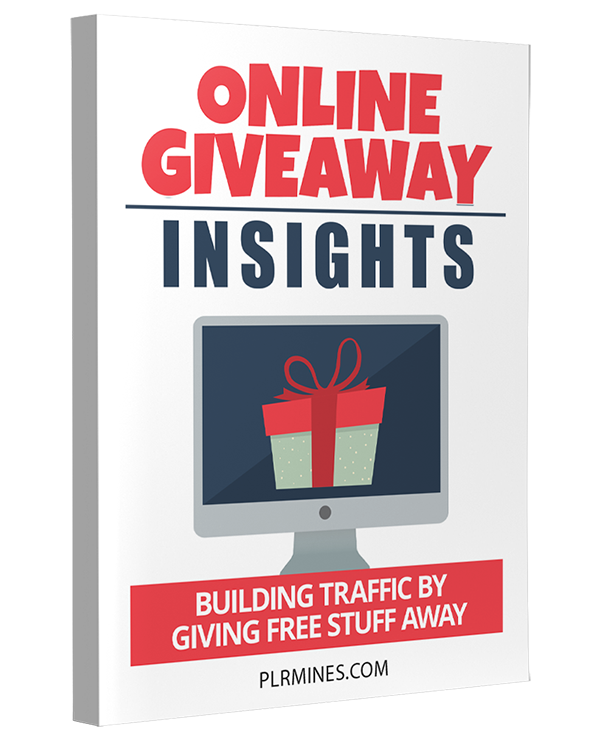 online giveaway insights PLR ebook