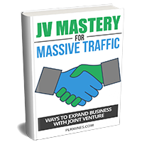 jv mastery for massive traffic PLR ebook