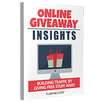 online giveaway insights PLR ebook
