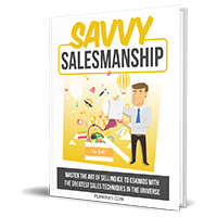 savvy salesmanship PLR ebook