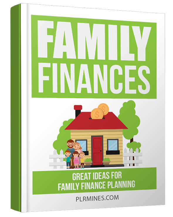 family finances PLR ebook