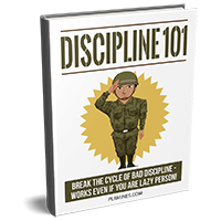 discipline 101 PLR ebook