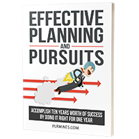 effective planning and pursuits PLR ebook