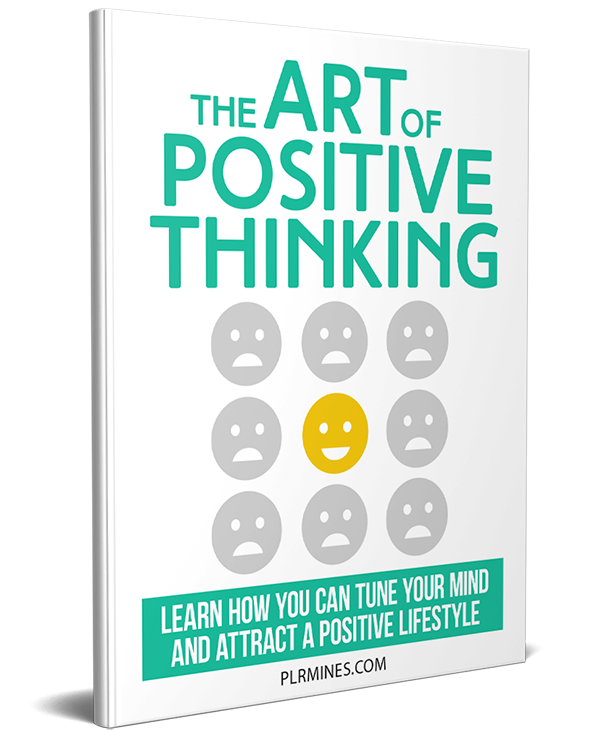 the art of positive thinking PLR ebook