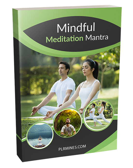 mindful meditaion mantra PLR ebook