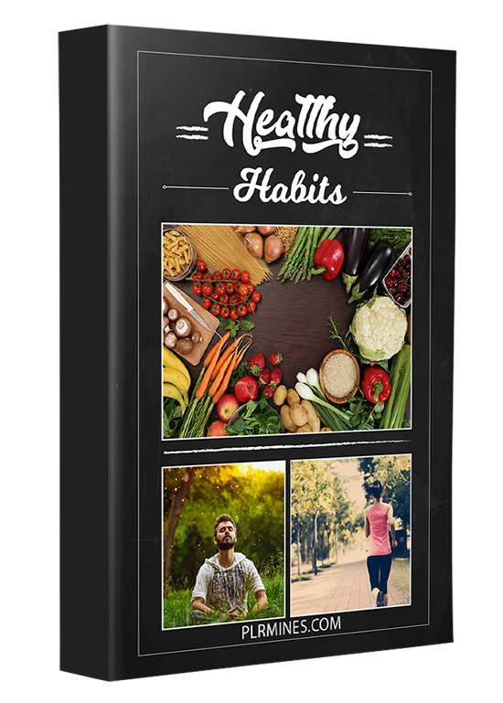 healthy habits PLR ebook