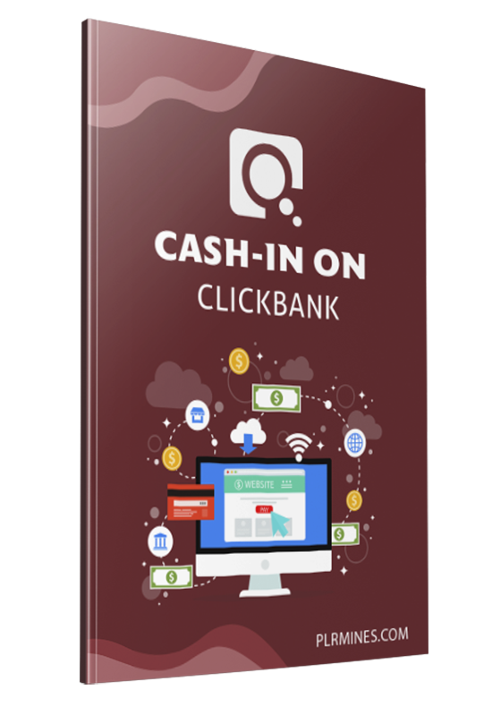 cash in on clickbank PLR ebook