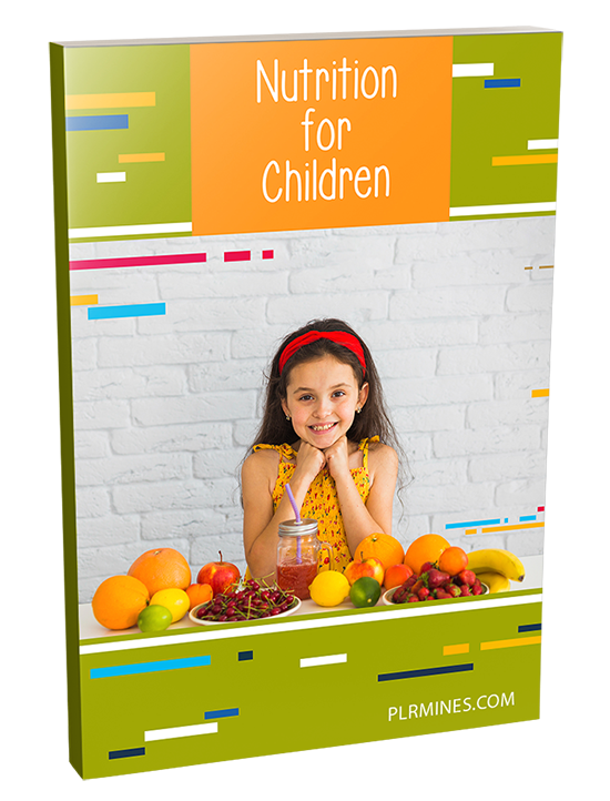 nutrition for children PLR ebook