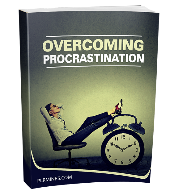 overcoming procrastination PLR ebook