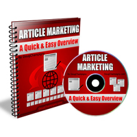 Article Marketing - A Quick and Easy Overview