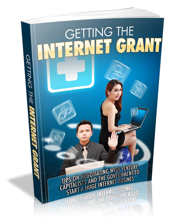Get grant. Internet job ideas.