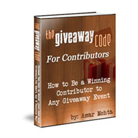The Giveaway Code For Contributors