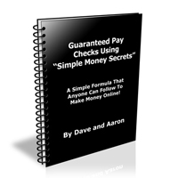 Guaranteed Pay Checks Using Simple Money Secrets