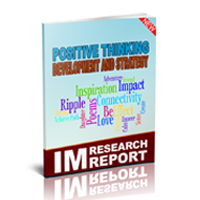 Positive Thinking Development And Strategy