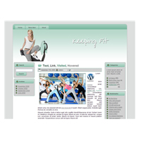 Keeping Fit Theme for Wordpress and Blogger 3