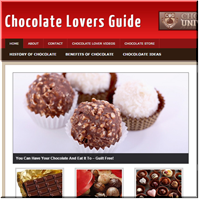 Chocolate PLR Blog