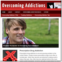 Overcoming Addiction Niche Site